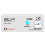 Toner do OKI C301 C321 MC332 MC342 dn, dnw, 44973535 Cyan zamiennik - 2