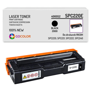 Toner do RICOH SPC220E 406052 Black nowy zamiennik
