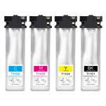 FULLBOX 4-pak Tusz do EPSON T11C1 T11C2 T11C3 T11C4 - 2