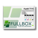 FULLBOX 4-pak Tusz do EPSON T11C1 T11C2 T11C3 T11C4 - 3