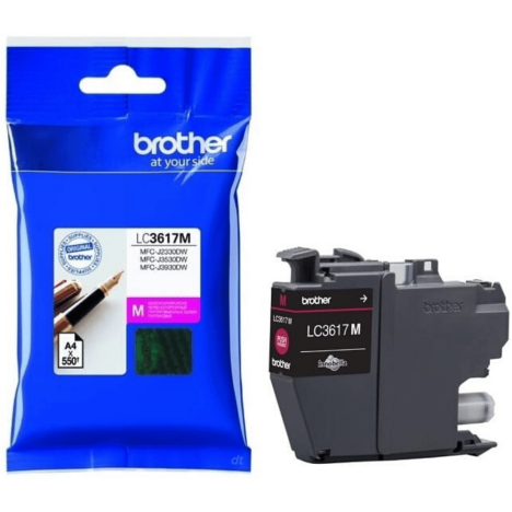 Brother oryginalny Tusz LC3617M magenta