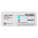 Toner do BROTHER TN248XL C DCPL3555 DCPL3560 MFCL3740 Cyan Zamiennik 2.3K - 2