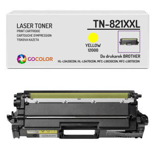 Toner do BROTHER TN-821XXLY HL-L9470CDN MFC-L9670CDN 12,0K yellow Zamiennik