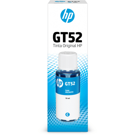 HP oryginalny Tusz butelka M0H54AE GT52 cyan
