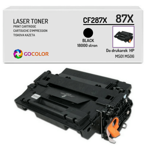 Toner do HP CF287X 87X M501 M506 Zamiennik