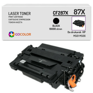 Toner do HP CF287X 87X M501 M506 Zamiennik