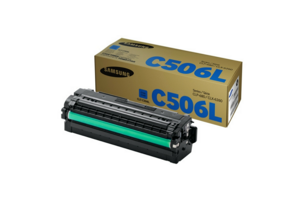 EOL SAMSUNG oryginalny toner SU038A CLTC506L cyan