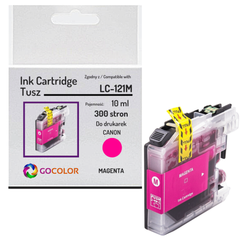 Tusz do BROTHER LC121M Magenta zamiennik