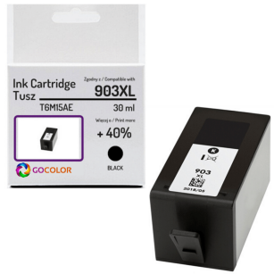 Tusz do HP T6M15AE 903XL Black Zamiennik CHIP anti-upgrade