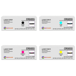 4 X TONER do CANON CRG055K CRG055C CRG055M CRG055Y zamiennik bez CHIPA - 3