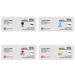 4 X TONER do HP W2070A W2071A W2072A W2073A 117A Zamiennik - 4
