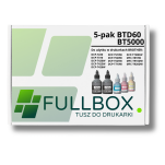 FULLBOX 5-pak TUSZ do BROTHER BTD60 BT5000C BT5000M BT5000Y - 3