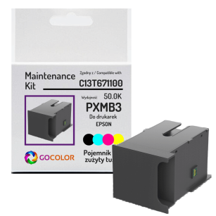 Pojemnik na zużyty tusz T6711 PXMB3 C13T671100 do EPSON WorkForce WF3620DWF WF7210DTW 50.0K zamiennik