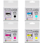 4 X Tusz do BROTHER LC527XL MFC-J4350DW MFC-J4550DW CMYK zamiennik - 2