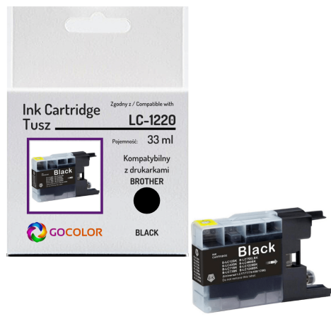 Tusz do BROTHER LC1220BK Black zamiennik