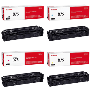 4-pak Canon oryginalny toner 075 i-SENSYS MF664Cdw MF667Cdw CMYK 1.4K/3x1.3K