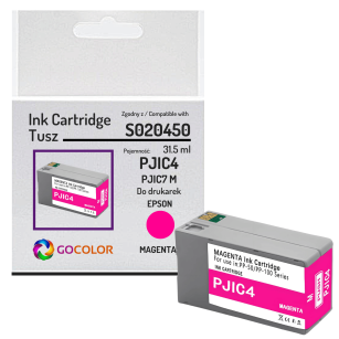 Tusz do EPSON PJIC4 S020450 PJIC7M PP100 PP50 Magenta Zamiennik 31.5 ml