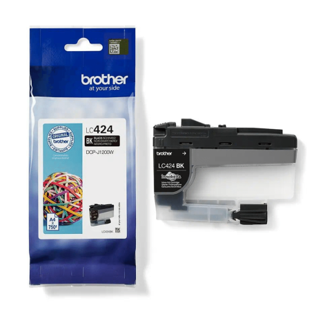 Brother oryginalny Tusz LC424BK Black