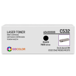 Toner do OKI C532 C542 MC563 MC573 dn, 46490608 Black zamiennik - 2
