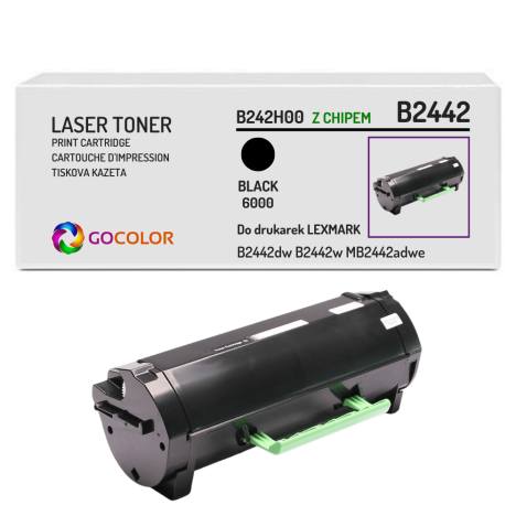 Toner do LEXMARK B242H00 B2442 6.0K black zamiennik