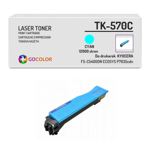 Toner do KYOCERA TK570C ECOSYS P7035 cdn FSC5400 DN Cyan 1T02HGCEU0 zamiennik