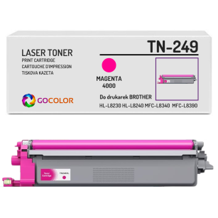 Toner do BROTHER TN249 M HL-L8230 HL-L8240 MFC-L8340 MFC-L8390 Magenta Zamiennik 4,0K