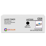 Toner do OKI C511 C531 MC562 MC562 dn, dnw, 44973508, Black zamiennik - 2