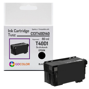 Tusz do EPSON T40D1 C13T40D140 SureColor SCT2100 SCT3100 SCT5100 black Zamiennik 80ml