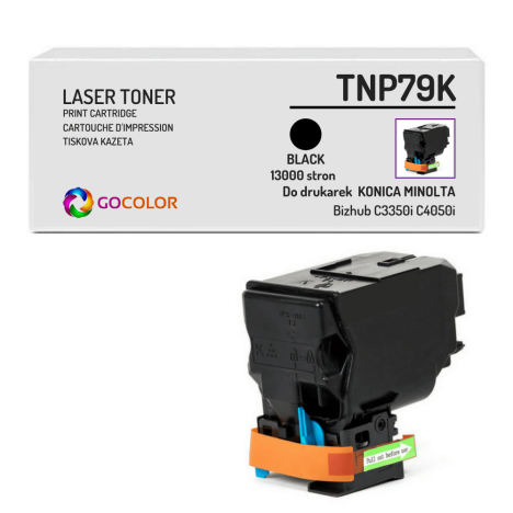Toner do KONICA MINOLTA TNP79K AAJW150 AAJW1D0 Bizhub C3350i C4050i Black Zamiennik