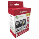 Canon oryginalny Tusz 2x PG540L + CL541XL + papier GP501 50ark. 10x15cm 5224B015 3-pak 2x11.0/15.0ml - 2