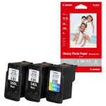 Canon oryginalny Tusz 2x PG540L + CL541XL + papier GP501 50ark. 10x15cm 5224B015 3-pak 2x11.0/15.0ml - 3