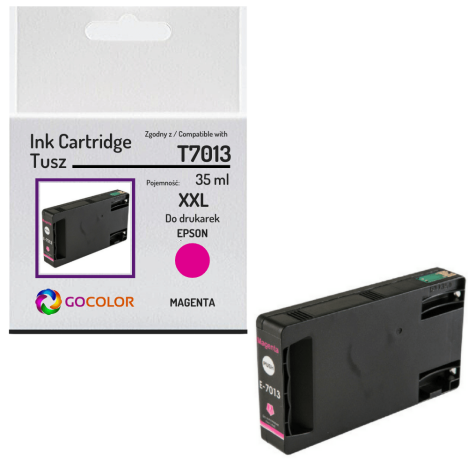 Tusz do EPSON T7013 XXL Magenta Zamiennik