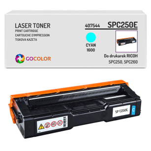 Toner do RICOH SP C250E 407544 Cyan zamiennik