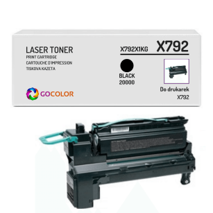 EOL Toner do LEXMARK X792 X792X1KG Black Zamiennik