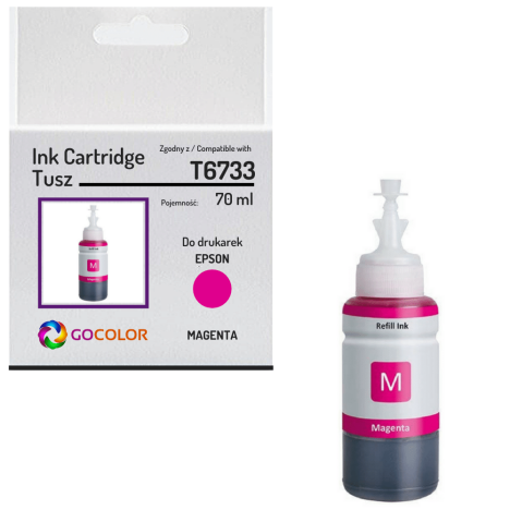 Tusz do EPSON T6733 Magenta Zamiennik