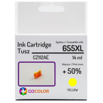 Tusz do HP CZ112AE 655XL Yellow Zamiennik - 2