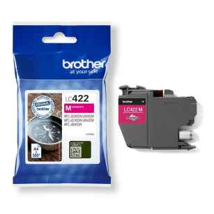 Brother oryginalny Tusz LC422M Magenta