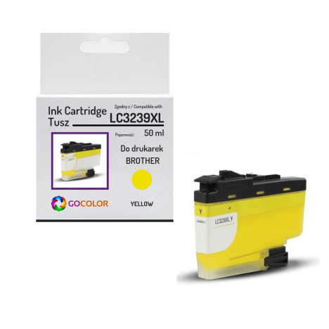 Tusz do BROTHER LC3239XL Yellow zamiennik