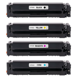 4 X TONER do HP CF540X CF541X CF542X CF543X 203X Zamiennik - 3