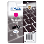 Epson oryginalny tusz 407 T07U3 C13T07U340 WorkForce Pro WF4745DTWF magenta 20.3ml - 2