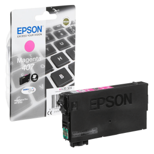 Epson oryginalny tusz 407 T07U3 C13T07U340 WorkForce Pro WF4745DTWF magenta 20.3ml