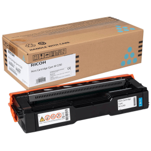Ricoh oryginalny toner MC250C 408353 MC250FWB PC300W cyan 2.3K