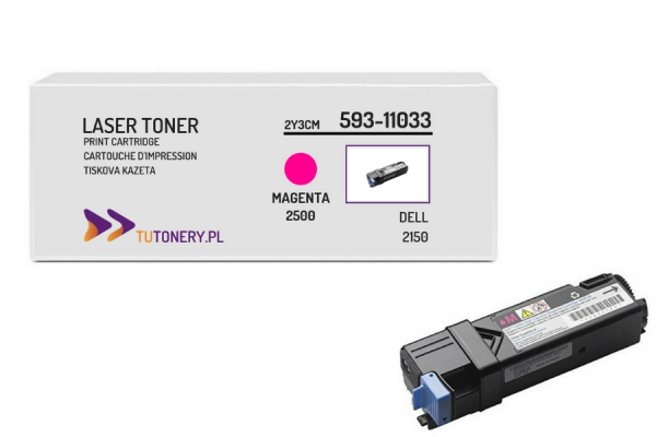 Toner do DELL 2150 2155 8WNV5 Magenta 593-11033 Zamiennik