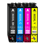 FULLBOX 4-pak tusz do EPSON 603XL T03A1 T03A2 T03A3 T03A4 WorkForce WF2850 WF2830 - 3