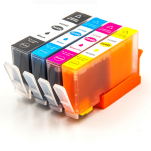 4 X TUSZ do HP 364XL CN684E CB323E CB324E CB325E Zamiennik - 3