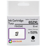 Tusz do HP F6V25AE 652XL Black Zamiennik - 2