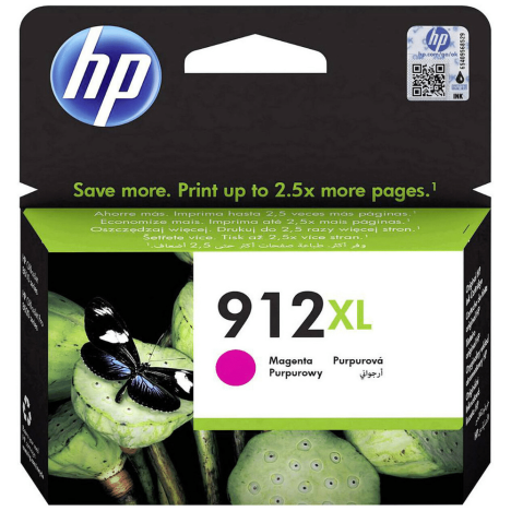 HP oryginalny Tusz 3YL82AE 912XL magenta 
