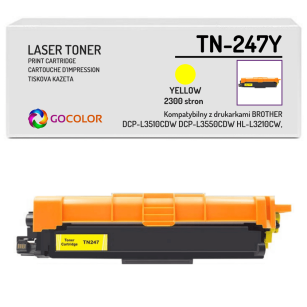 Toner do BROTHER TN-247Y Yellow Zamiennik