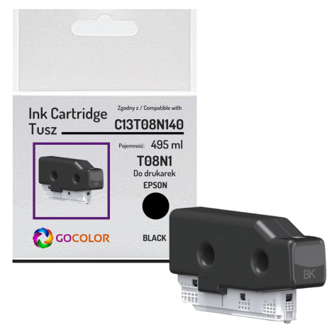 Tusz do EPSON T08N1 C13T08N140 WorkForce Enterprise AM-C400 495.0ml Pigment black zamiennik