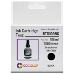Tusz do BROTHER BTD100BK Black zamiennik - 2